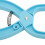 Multifunctional Plastic Safety Eye Tool for Animals, Blue, 77g 12