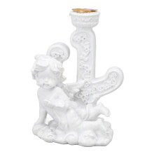 Resin Angel Candle Holder European Style1Piece
