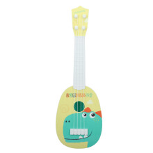 Giocattolo Ukulele musicale per bambini, 30 cm, rosa, apprendimento e gioco, regalo