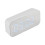 White Bluetooth Alarm Clock Speaker 2