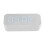 White Bluetooth Alarm Clock Speaker 4