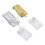 LED Christmas Ribbon Light String, 5m, Gold & Silver 2