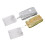 LED Christmas Ribbon Light String, 5m, Gold & Silver 8
