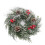 Christmas Wreath Plastic with Pine Cones and Red Berries 6