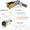 2Pcs 12V 300RPM N20 Encoder Gear Motor Dual Pack, Precise Motion Control for Robotics Projects 4