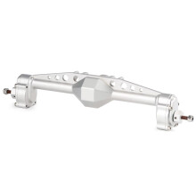 7075 Aluminum Portal Axle for Axial Capra SCX10 III, CNC Machined Offset Rear Axle with BTA Servo Mount