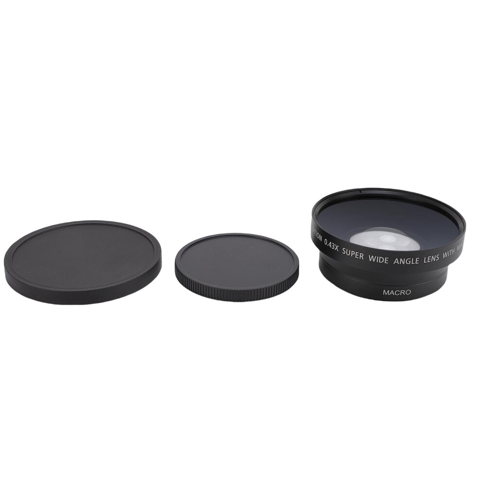0.43X 67Mm Wide Angle Macro Lens Aluminum Optical Camera Attachment 8441389470190
