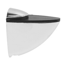 Zinc Alloy Glass Clamps 6 Pieces Fish Mouth