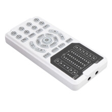 Portable Voice Changer with 16 Modes, 10-Level Sound Adjustment, 3.5mm, Type-C Battery