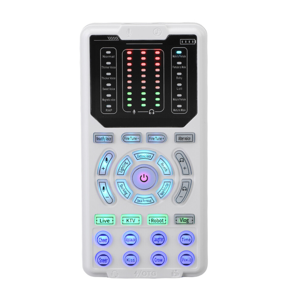 Portable Voice Changer 16 Modes 10 Levels | Abs 500Mah, Type C 6921389471981