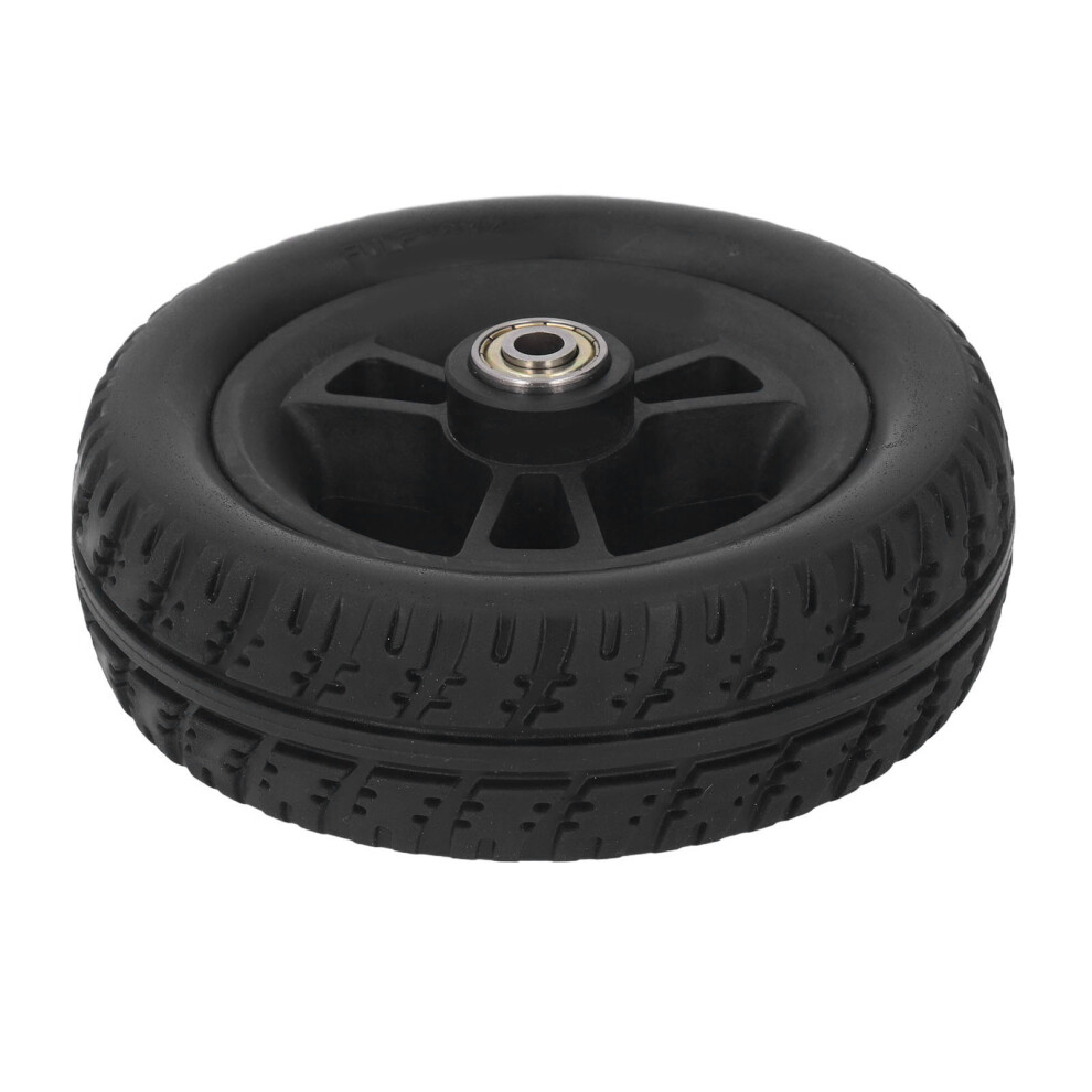 6in Pivot Wheelchair Wheel PU Non Slip Wear Resistant Heavy Duty Walker Tire