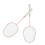 Carbon Composite Badminton Racket Boys Girls 18
