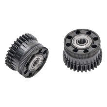 2 Stück K2 Plus DLC-härteter Stahl-Extruder-Zahnräder-Set