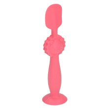 Baby Silikon Windelcreme-Spatel Rot, 15cm Hautfreundlicher Applikator