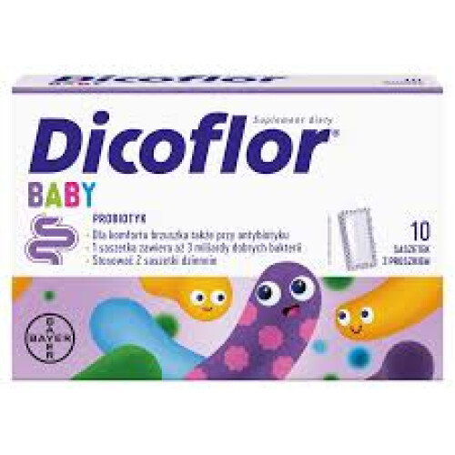 Bayer Dicoflor Baby probiotic, 10 sachets