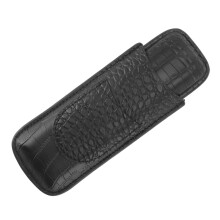 Weiche Leder-Zigarrettenetui für 2 Zigarren Tragbar Vintage-Humidor