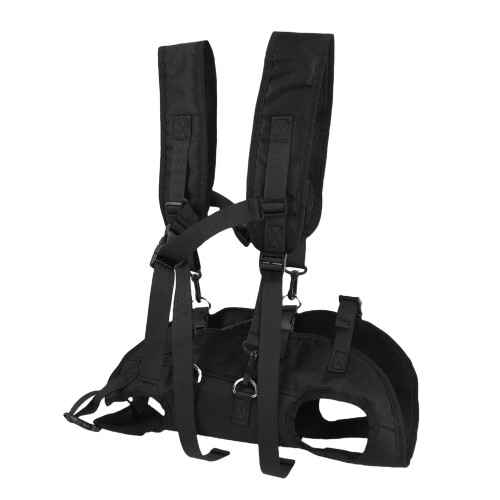 Brust-Nylon-Hundetragetasche, Größe L – Netzgewebe