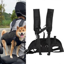 Breathable Nylon Dog Backpack Carrier for Travel, Hiking & Cycling S
