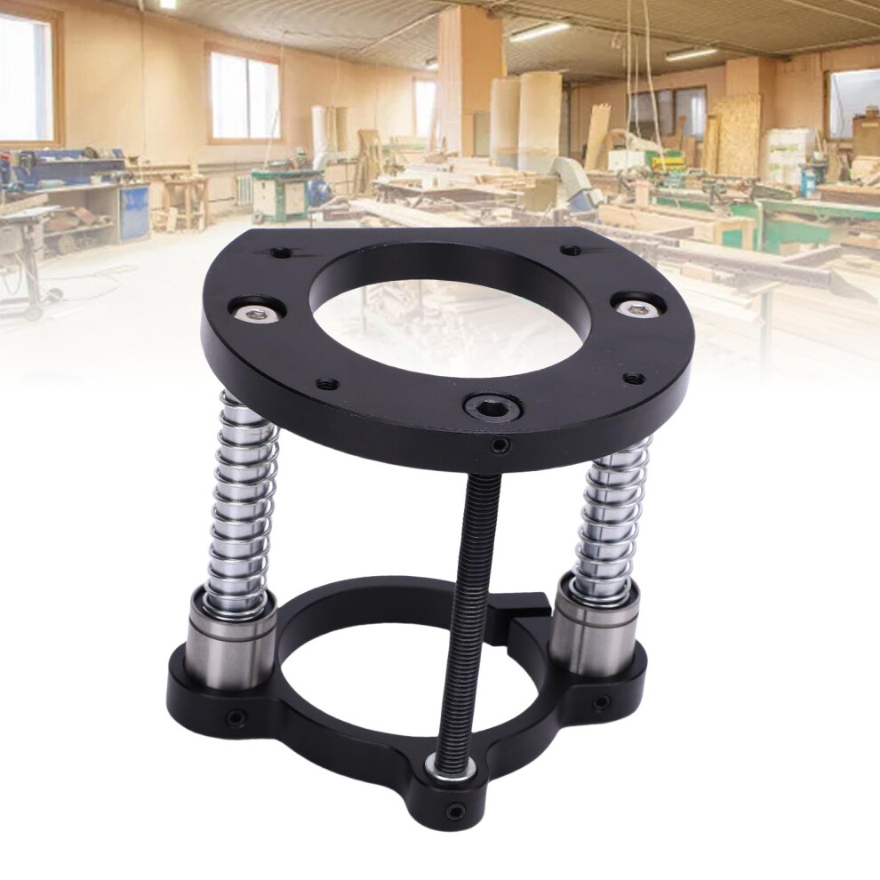 Router Lifting Base 2 Jaw Clamp 70Mm Stroke For 64-66Mm Trimming Machine 8491389474582