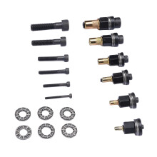 6Pcs Carbon Steel Hand Rivet Nut Set M3-M10 for Tight Spaces