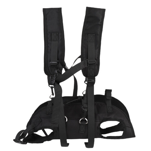 Brust-Nylon-Hundetragetasche, Größe L – Netzgewebe 2