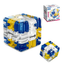 Large 3D Puzzle Maze Cube Brain Teaser Toy, ColorMatch Challenge, Family Game Gift for Adults and Kids