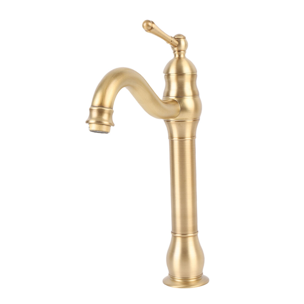 Single Handle Copper Vessel Sink Faucet, Swivel, Hot & Cold, 32Cm Height 7901389474716