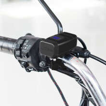 Motorcycle USB Charger Type C QC3.0 Fast Charge with Volt Meter & On/Off Switch