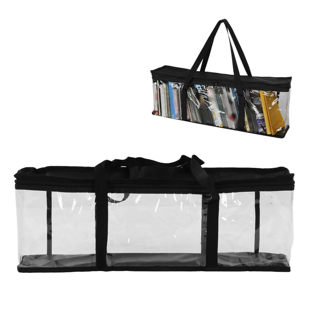 Clear Pvc Tool Storage Bag 61Cm X 15Cm X 21Cm Dustproof Zippered Tool Organizer 8291389475271