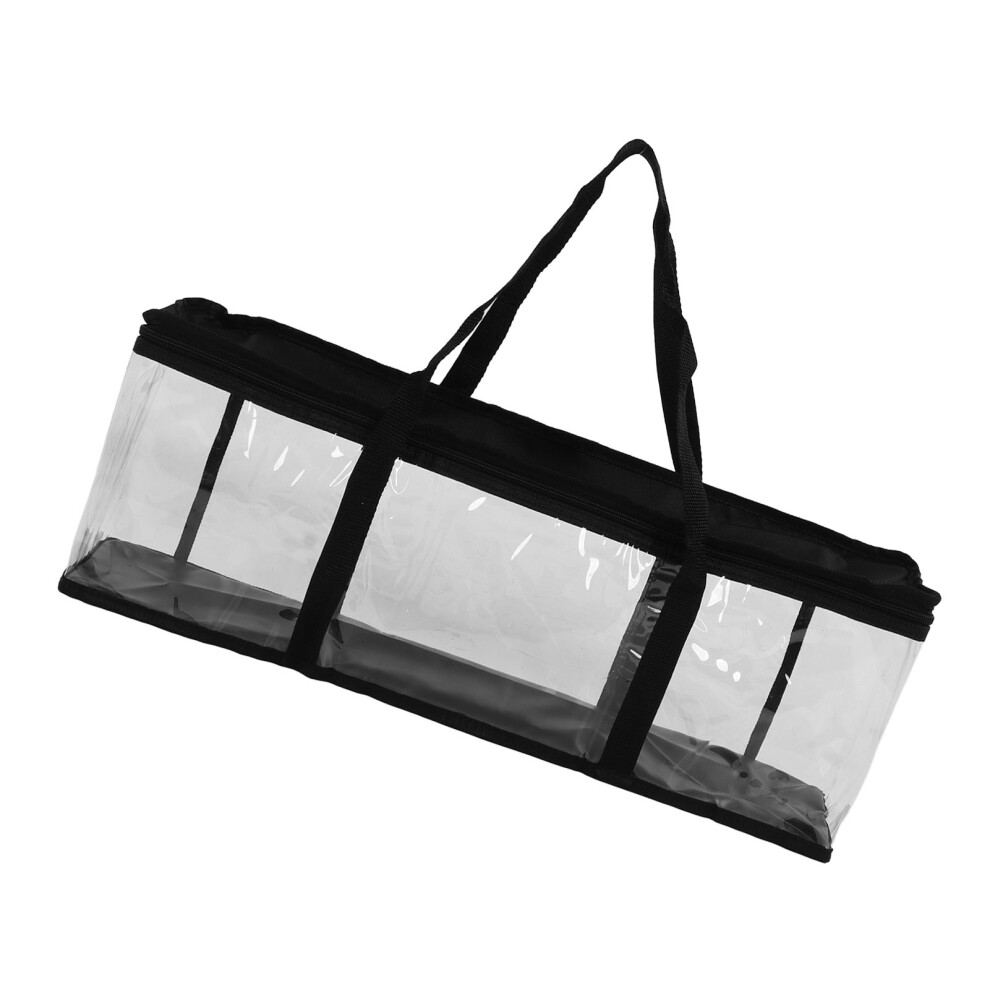 Clear PVC Tool Bag with Zip