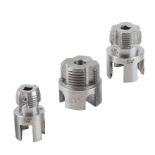 PVC Pipe Thread Tool G1/2 G3/4 G1 1/4in Hex Steel