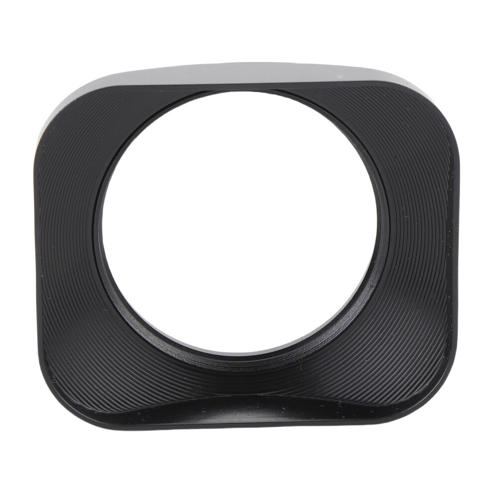 Aluminum Alloy 46Mm Camera Lens Hood Shade Protector With Cap Black 4901389477727