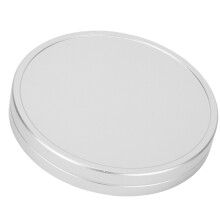 SQ1 Objektivdeckel 90 mm Innendurchmesser Aluminium Silber