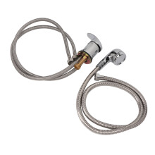 Kit di rubinetto per lavandino in ottone pressofuso antileak con spray, lunghezza 70 cm