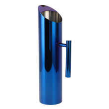 2L Stainless Steel Water Pitcher with Ice Guard 36x8.5cm Blue