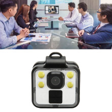 Caméra corporelle étanche 1080P avec LED de 200 lm, enregistrement de 5,5 heures