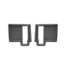 Car Middle Door Handle Frame Trim Sticker Inner Handle Decorative Strip for ROOMY 2022 Carbon Fiber Pattern