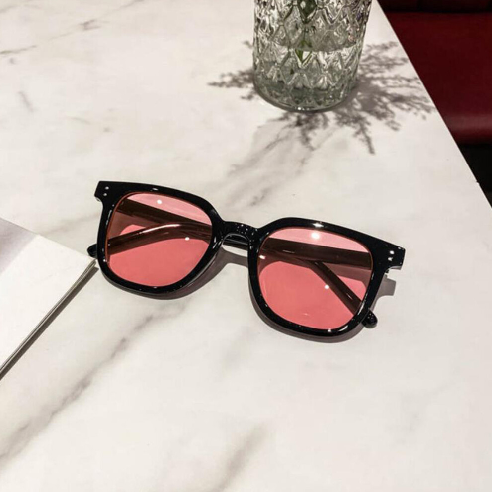 Roc-Electron (Black Frame Powder) Unisex Square Sunglasses - Travel & Driving Fashion