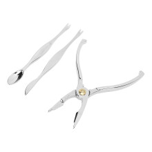 Seafood Tools Stainless Steel Crab & Lobster Crackers Nut Opener Fork Spoon Kit