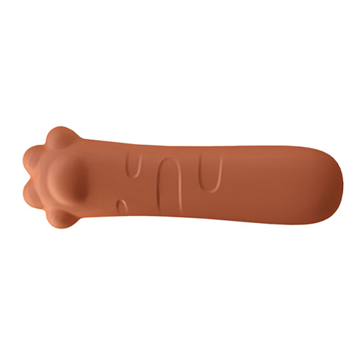 (Orange) Anti-Static Door Handle Cushion - Noiseless Wall Protector 2