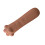 (Brown) Anti-Static Door Handle Cushion - Noiseless Wall Protector 4