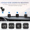 Mini GPS HUD Sppedometer con Schermo LED Regolabile e Avviso di Stanchezza 8