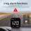 Mini GPS HUD Sppedometer con Schermo LED Regolabile e Avviso di Stanchezza 10