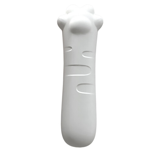 (Creamy White) Anti-Static Door Handle Cushion - Noiseless Wall Protector 1