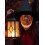 Μάσκα LED για το Halloween με λαμπερά μάτια, 19x22εκ. 5