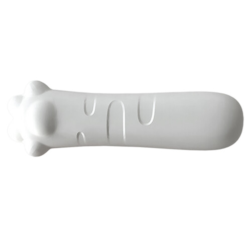 (Creamy White) Anti-Static Door Handle Cushion - Noiseless Wall Protector 2