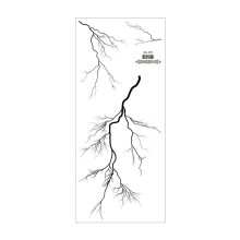 (BS) 3D Blood Vessel Tattoo Stickers for Scary Party