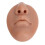 Coffee Silicone Mouth and Nose Model 90x65mm 16