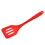 (Red) Heat-Resistant Silicone Slotted Spatula 1