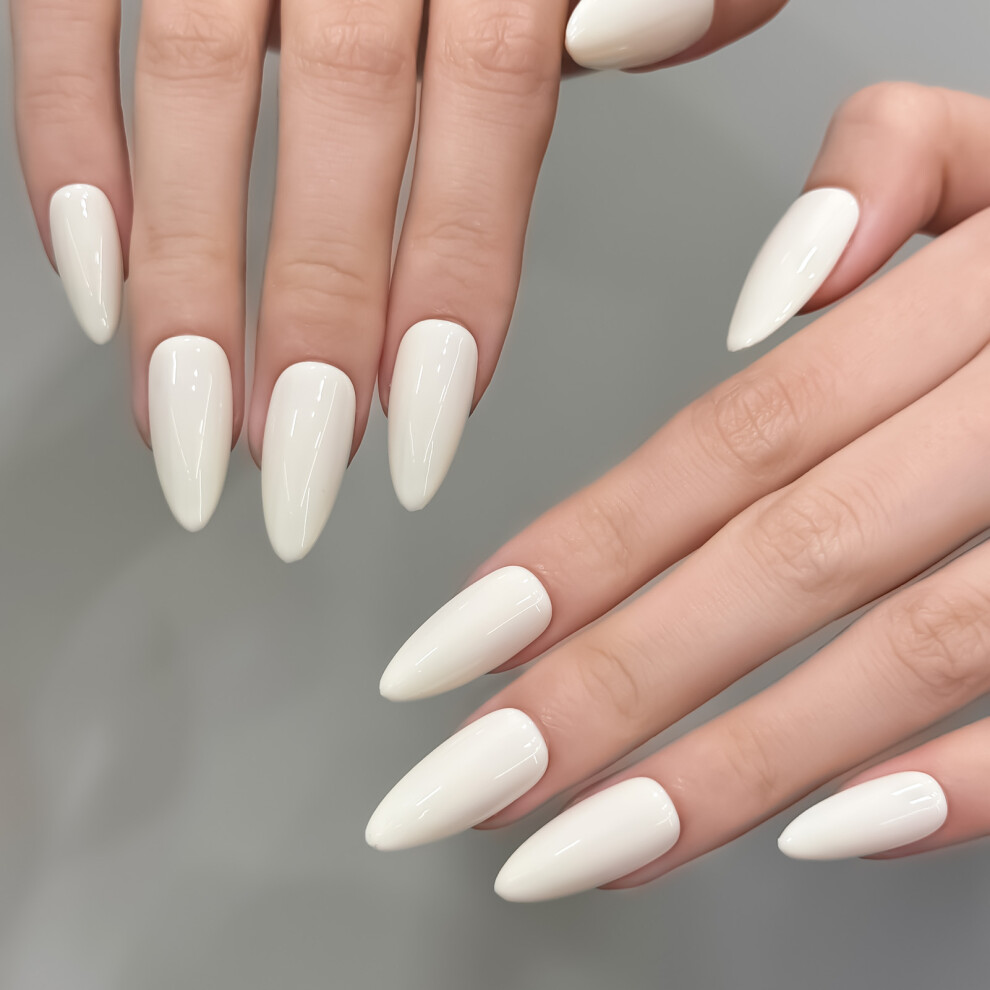 Reach-Tools (232) Beige Almond Fake Nails, Unbreakable & Natural